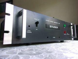 Studer A 68 Stereo Power Amplifier Perfect