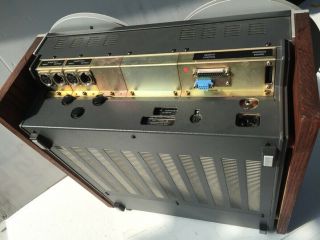 Portable STUDER A810 Recorder 4 Speed,  Monitor Oak Side Panels Fully Re Capped 10
