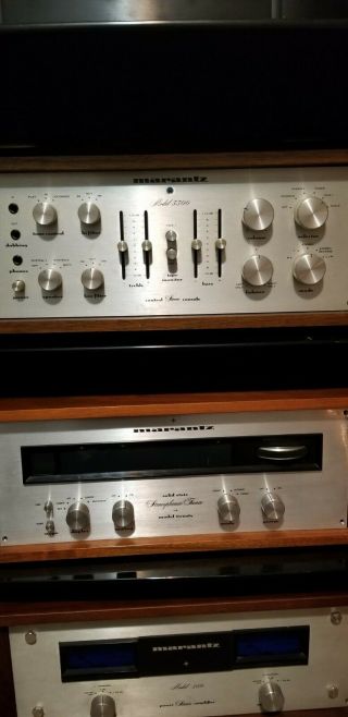 marantz stereo amplifier 250,  Marantz 3300,  Marantz 20b tuner 2