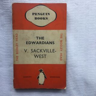 Penguin Books No.  16 Vita Sackville - West The Edwardians 1st Thus Pb Ed