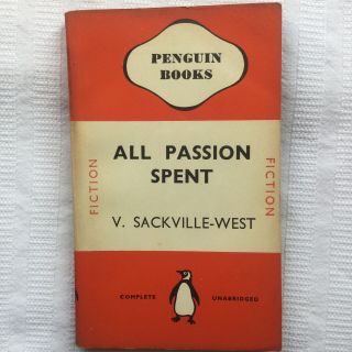 Penguin Books No.  231 All Passion Spent Vita Sackville - West 1st Thus