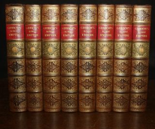 1848 The Decline And Fall Of The Roman Empire By Edward Gibbon 8 Vols Maclehose