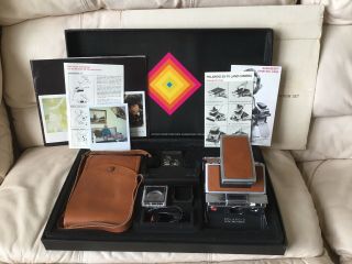 Complete Polaroid Sx - 70 Land Camera Presentation Set - Film -