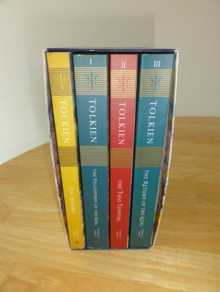 1994 - The Lord Of The Rings And Hobbit,  4 Volume Boxed Set,  Softcovers