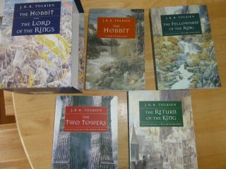 1994 - The Lord of the Rings and Hobbit,  4 Volume Boxed Set,  Softcovers 2