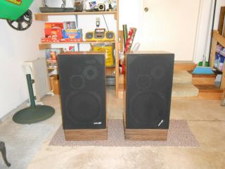 Pioneer Hpm 100 Speakers In Boxes With Stands
