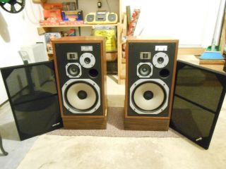 Pioneer HPM 100 Speakers in boxes with stands 6