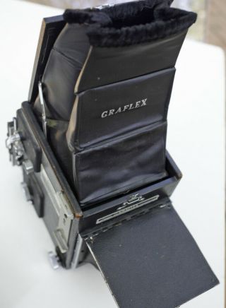 Graflex D 3 ¼ x 4¼ Camera with Kodak Ektar f:4,  5 152 mm Lens with holders. 6