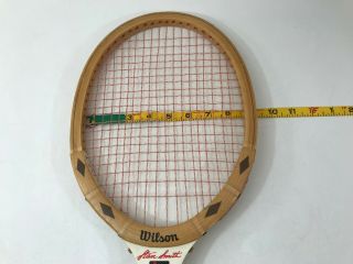 Vintage Wilson Stan Smith Autograph Tennis Racket Medium 4 5/8 SpeedFlex Racquet 3