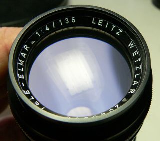 Leica Leitz 135mm F4 Tele Elmar M - Early 1st Year Version 1964 4