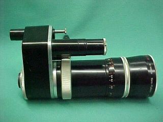 Bolex Paillard H16 Reflex Movie Film Camera Kern Vario Switar RX Lens, 11