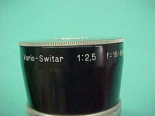 Bolex Paillard H16 Reflex Movie Film Camera Kern Vario Switar RX Lens, 8