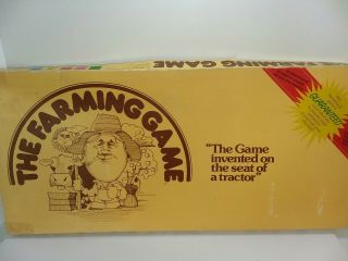 The Farming Game Vintage Board Game 1979 Complete The Weekend Farmer Co.