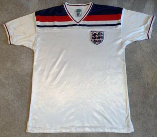 ⭐️ Vintage England 1982 Scoredraw Football Shirt Large ⭐️