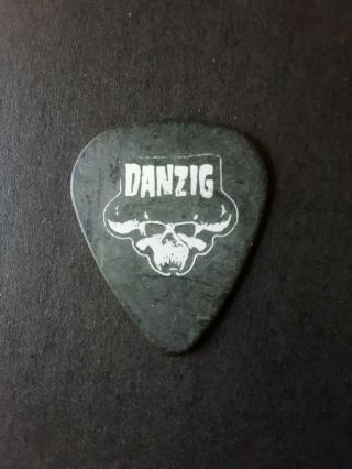 Danzig Vintage Black Tour Guitar Pick From The Stage