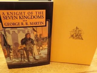 GEORGE RR MARTIN SIGNED LIMITED MATCHING SET 140 PLUS A KNIGHT OF 7 KINGDOMS 11