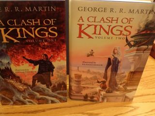GEORGE RR MARTIN SIGNED LIMITED MATCHING SET 140 PLUS A KNIGHT OF 7 KINGDOMS 3