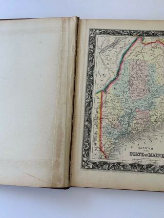 Mitchell ' s General Atlas Published in 1860 6