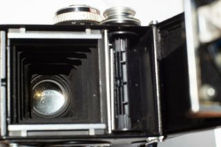 Rolleiflex 2.  8e 2.  8 K7E TLR 6x6 medium Format Film Camera Stucked Shutter 10