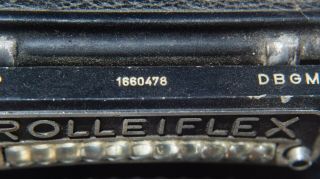 Rolleiflex 2.  8e 2.  8 K7E TLR 6x6 medium Format Film Camera Stucked Shutter 9
