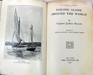 SAILING ALONE AROUND THE WORLD Joshua Slocum SIGNED Century 1901 3