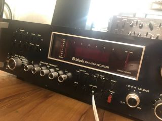 McIntosh MAC 4200 AM/FM Stereo Receiver 7