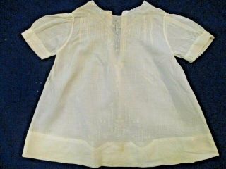 Vintage Baby Doll Dress Gown Handmade For Antique Bisque Or Composition Aa3