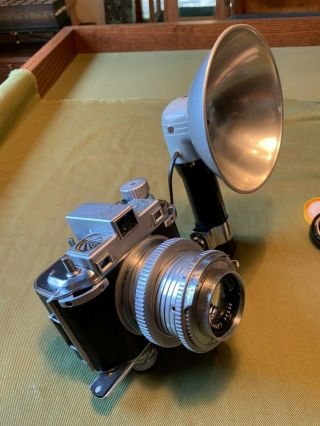 Kodak Medalist II Ektar 3.  5,  100mm - With Filters - Case - Flash Film 2