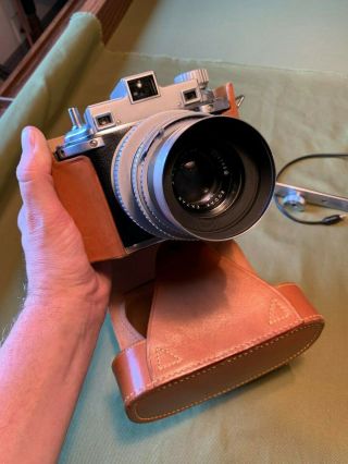 Kodak Medalist II Ektar 3.  5,  100mm - With Filters - Case - Flash Film 8