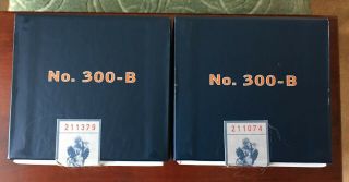 WESTERN ELECTRIC Factory Matched 300B Tube Pair - - TRUE WESTERN ELECTRIC 300B PAIR 5