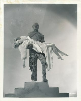 Lon Chaney Jr.  Elyse Knox Vintage The Mummy 