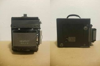 Graflex Series C camera with Cooke Anastigmat 6 1/2 inch 165 mm f2.  5 lens 3