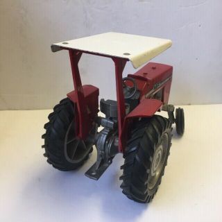 Vintage ERTL 1/16 Massey Ferguson 275 Toy Tractor Red / White 5