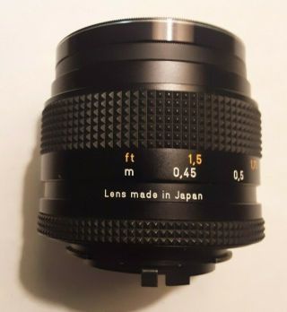 Carl Zeiss Planar 1.  4/50 Lens 5946668 Made in Japan 2