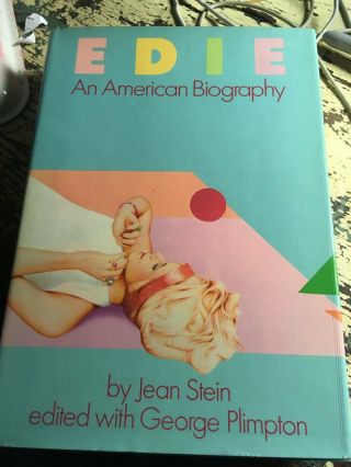 1982 Jean Stein Edie Sedgwick Biography Hc/dj Andy Warhol Nf 2 Guy Fery Jackets