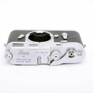 Ex,  leica M3 Leica M3 35mm Rangefinder Film Camera SS single stroke 1959 4