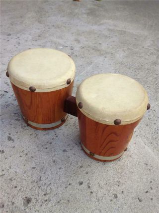 Vintage Mexico Bongo Drums