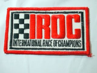 Vintage Iroc International Race Of Champions Racing Patch