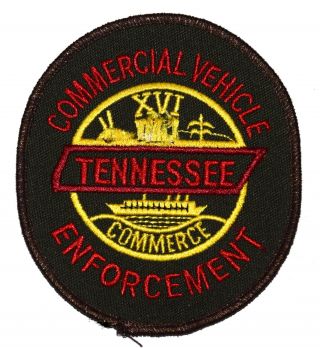 Tennessee – Commercial Vehicle Enforcement – Tn Sheriff Police Patch Vintage 4”
