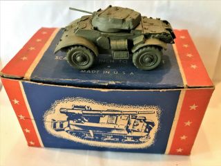 Vintage Ww Ii Cast Iron Authenticast Us Army Armored Car T17e 5171 Mib