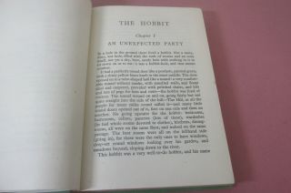 The Hobbit by J.  R.  R.  Tolkien,  1946,  4th edition (George Allen,  London) 7