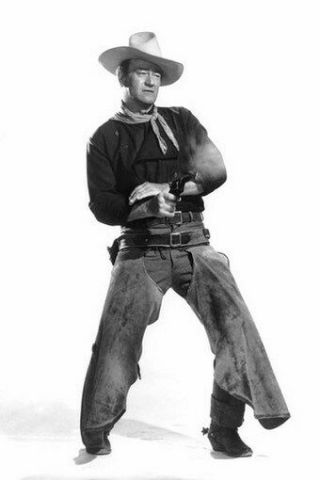 John Wayne Poster - Gun Cowboy - The Duke Western