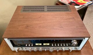 Sansui 9090db Receiver Amplifier Near Flawless Cabinet Checked Out And Serviced 2