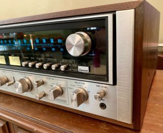 Sansui 9090db Receiver Amplifier Near Flawless Cabinet Checked Out And Serviced 4