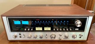 Sansui 9090db Receiver Amplifier Near Flawless Cabinet Checked Out And Serviced 5