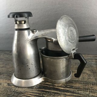 Vintage Salton Vesuviana Italian Espresso Maker Coffee Atomic - Era Italy