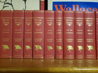 Broadfoot Confederate Military History Extended 19 volume complete Set 3