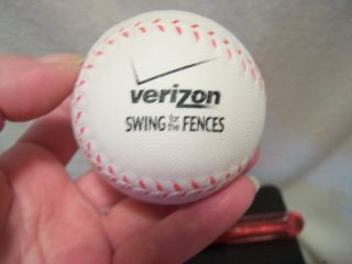 Vintage Verizon Phone Logo Baseball Stress Ball Cell Promo Swing For The Fences