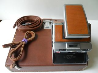 Polaroid Sx - 70 Land Camera Alpha 1 W/case And Straps