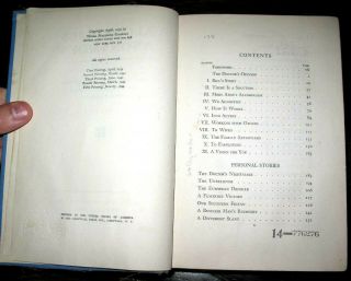 1944 ALCOHOLICS ANONYMOUS 1ST EDITION 5th Printing BIG BOOK Baby Blue AA RAREST 8